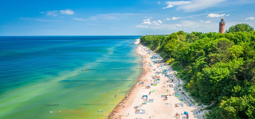 Baltic beach, Poland