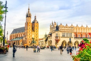 Old Town Market Square, Kraków